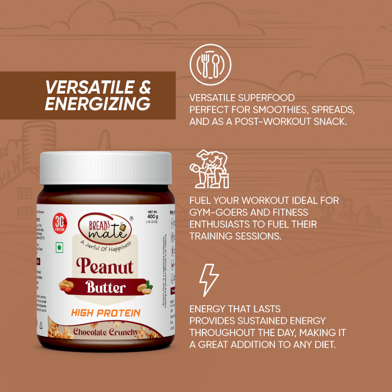 Healthy chocolate peanut butter spread online India – Nutline Foods