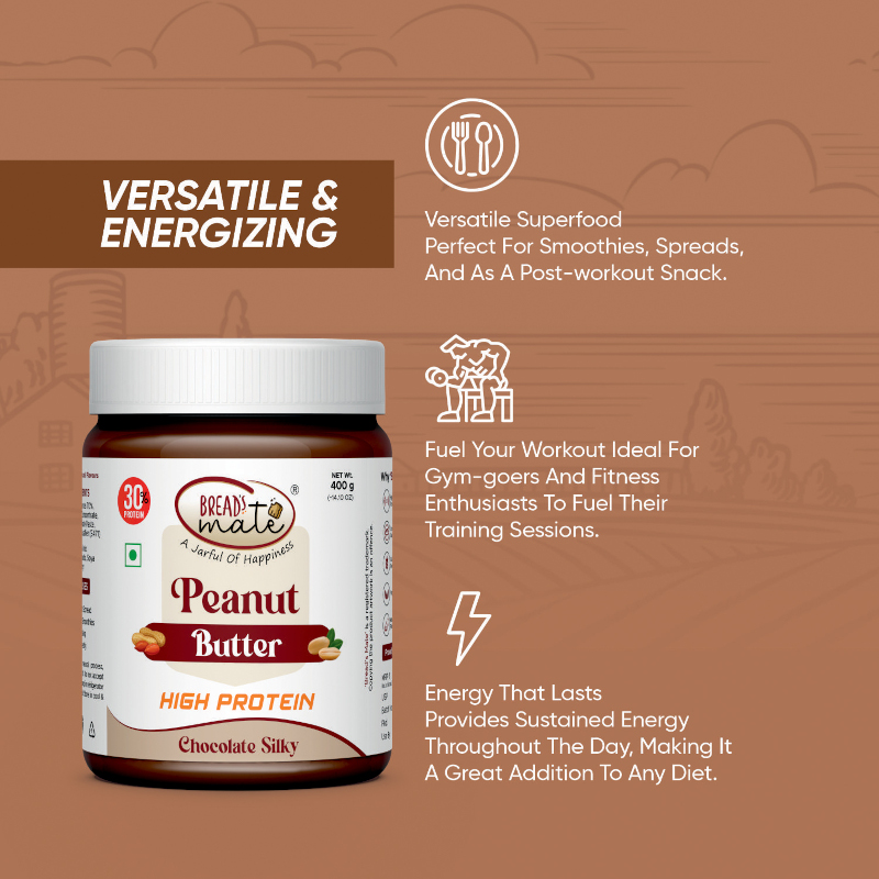 Healthy chocolate peanut butter spread online India – Nutline Foods