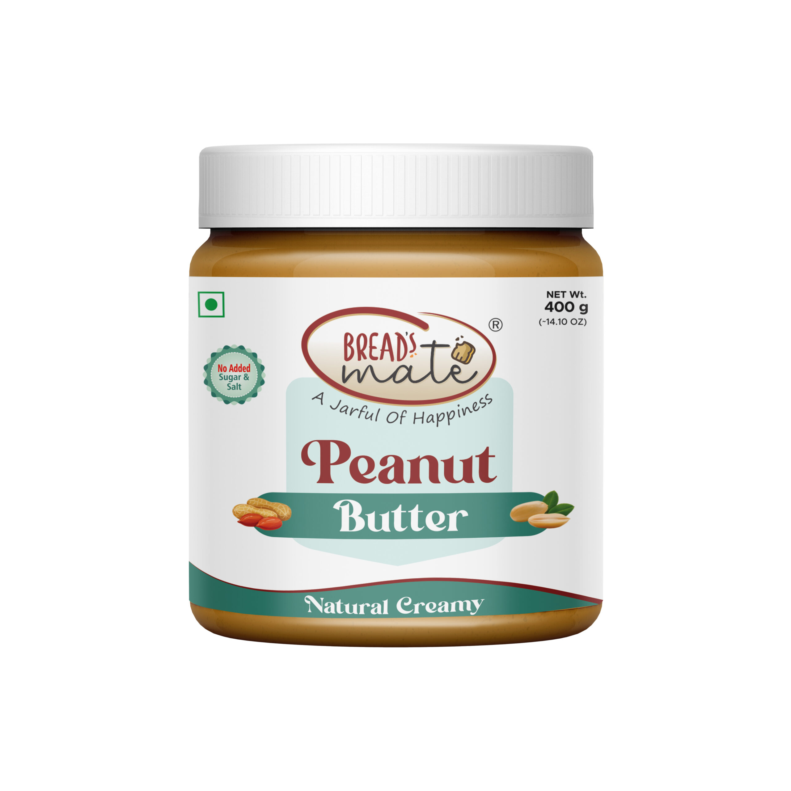 Organic creamy peanut butter spread India – Nutline Foods