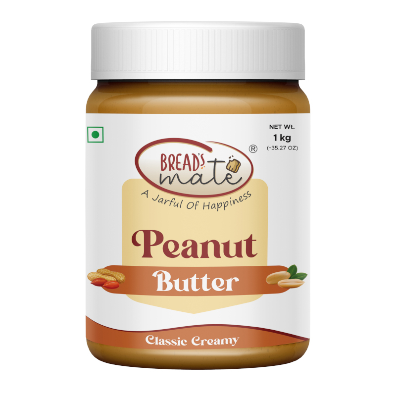 Organic creamy peanut butter spread India – Nutline Foods