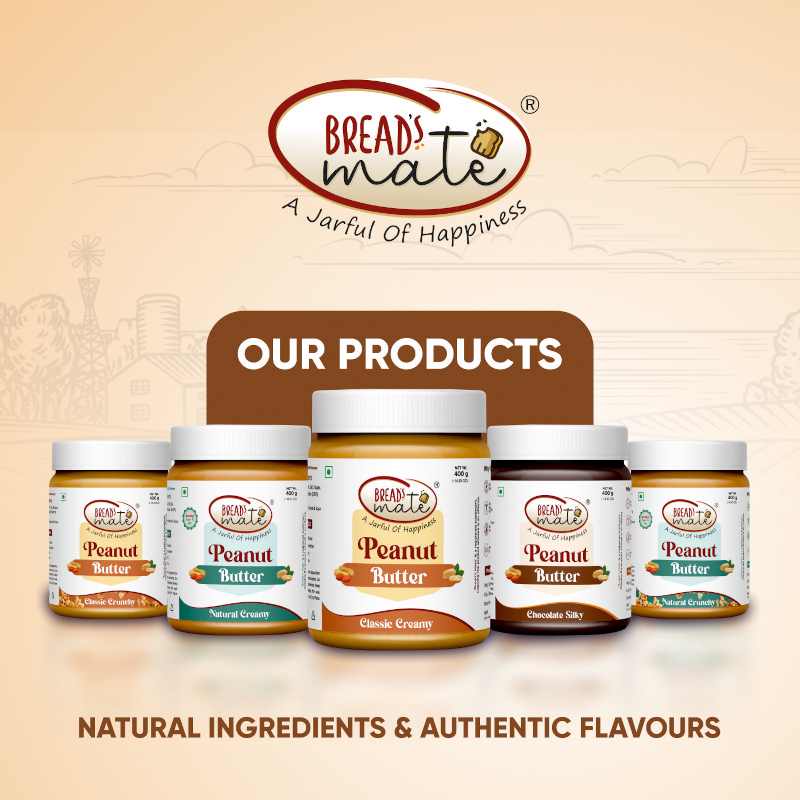 Crunchy peanut butter India with protein and fiber – Nutline Foods